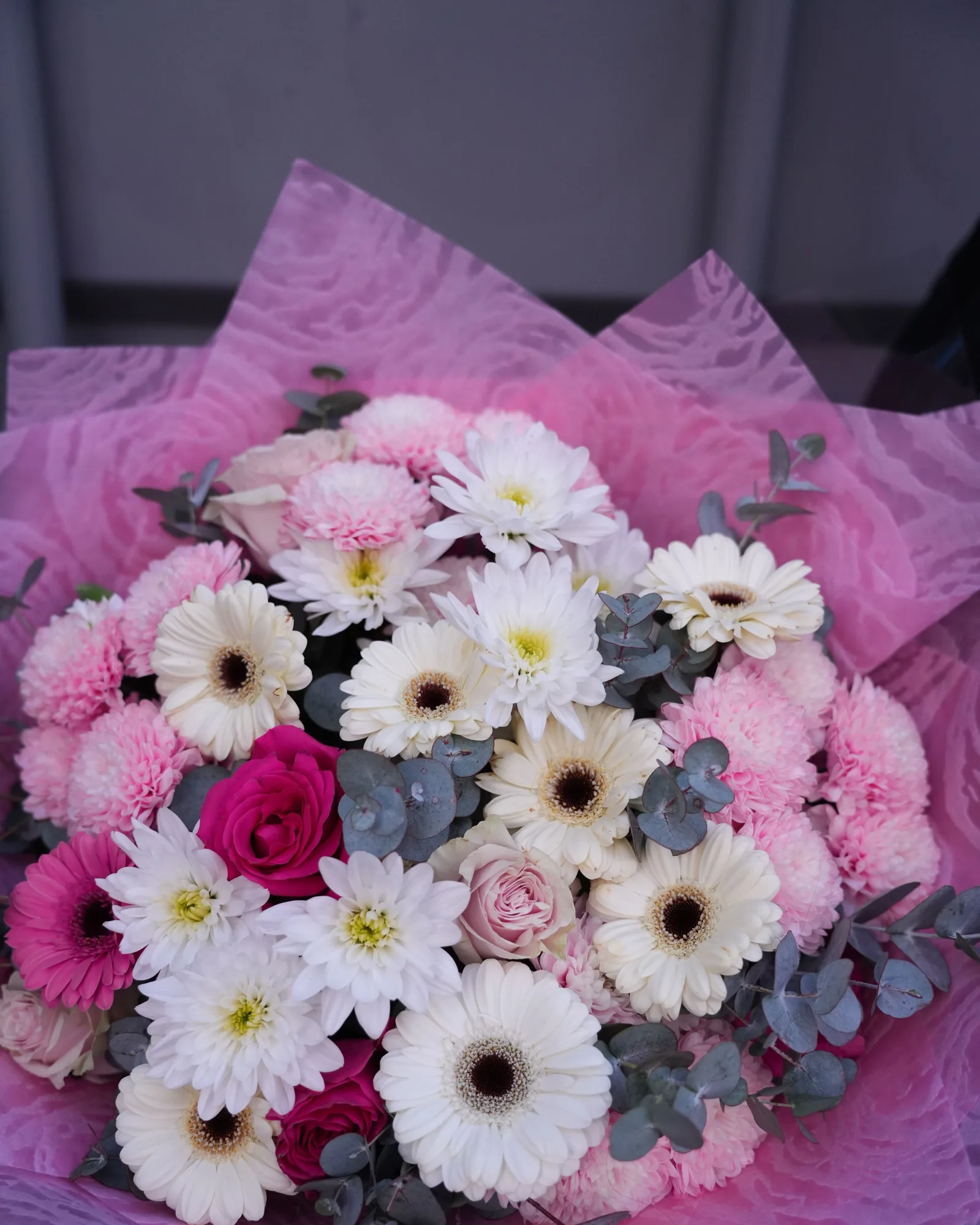 Blushing Romance Bouquet - hero shot