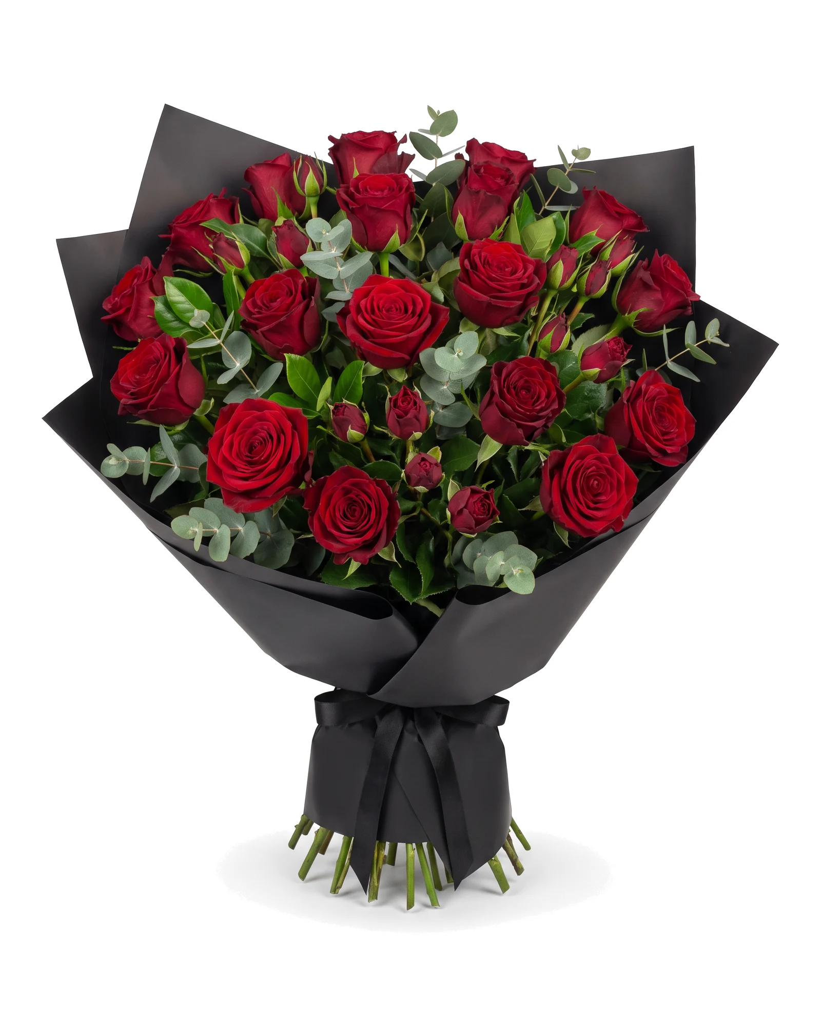 Crimson Velvet Long-Stem Roses