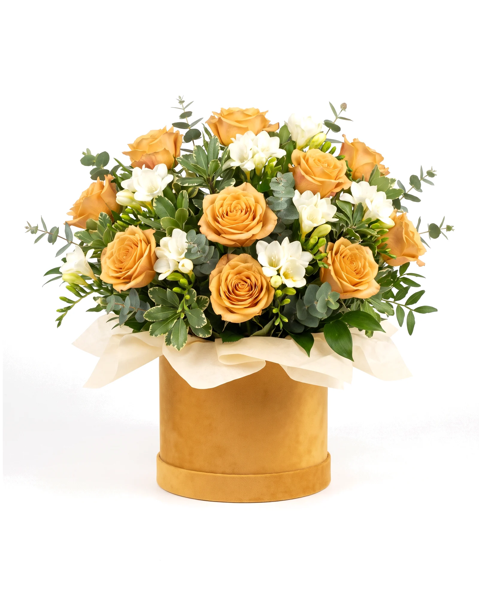 Golden Glow Floral Box