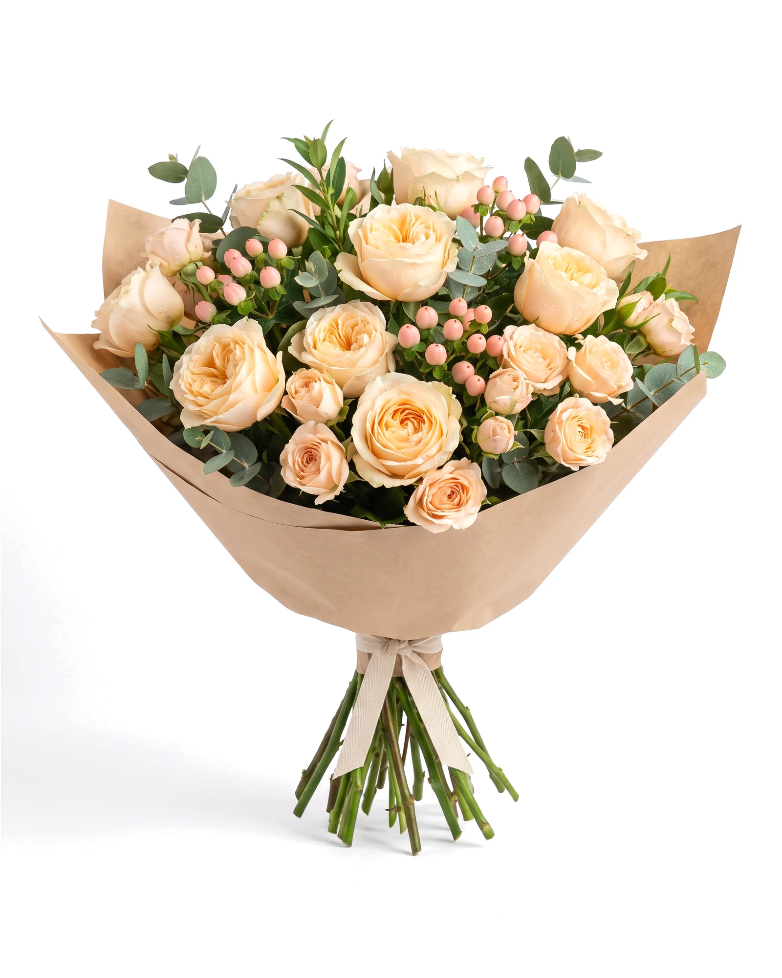 Peach Blossom Hand-Tied
