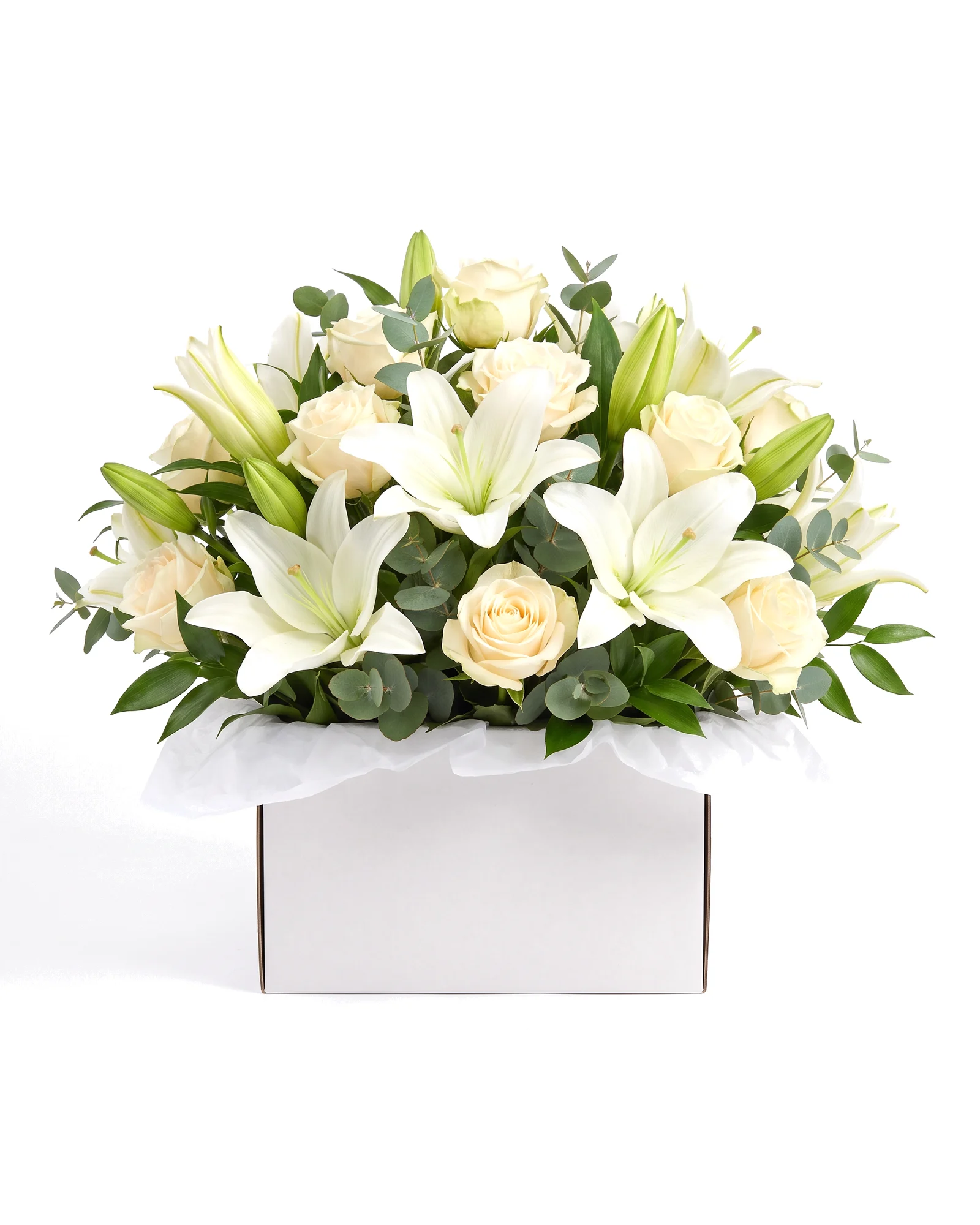 Serenity White Lily Box
