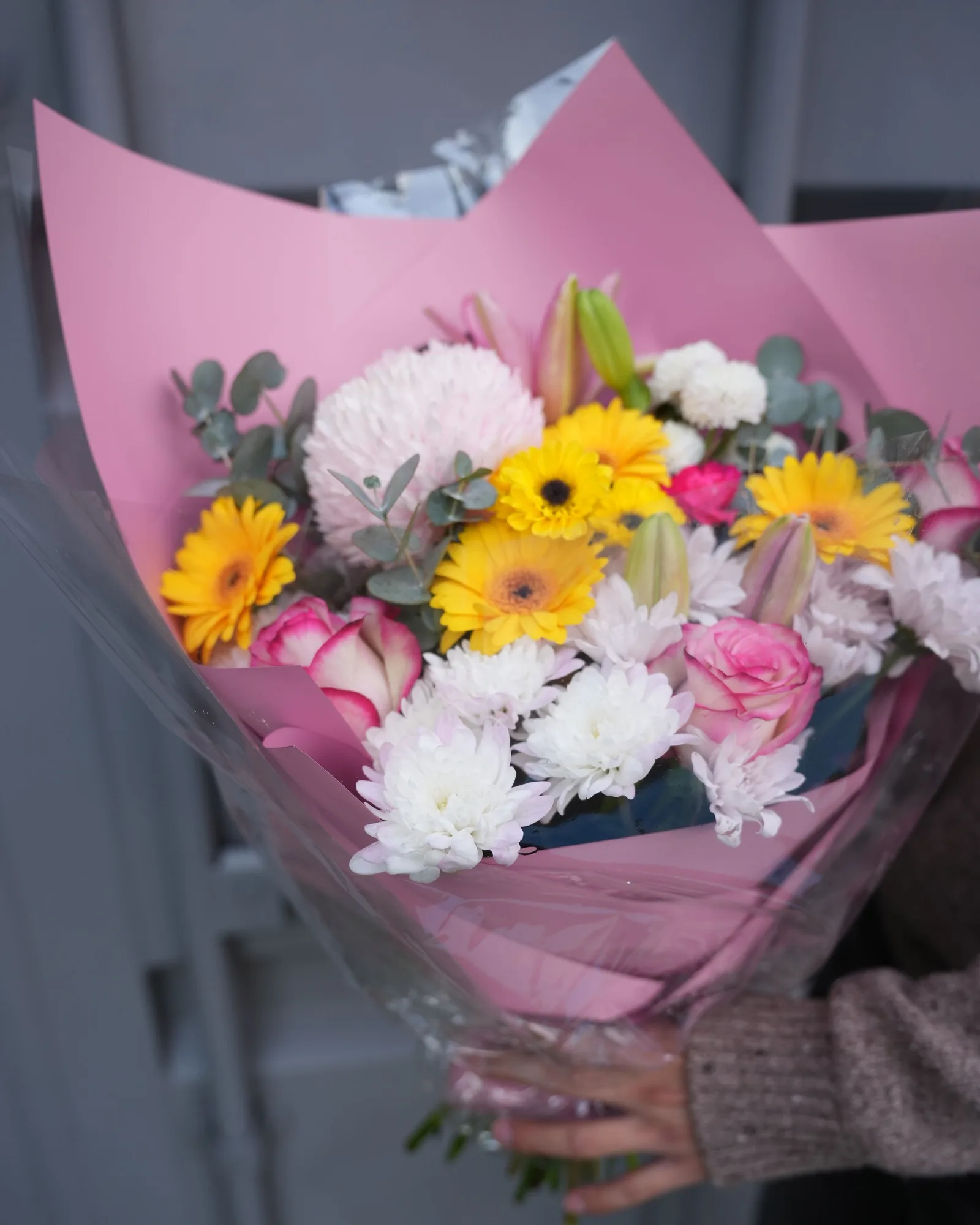 Sunset Blush Bouquet - hero shot