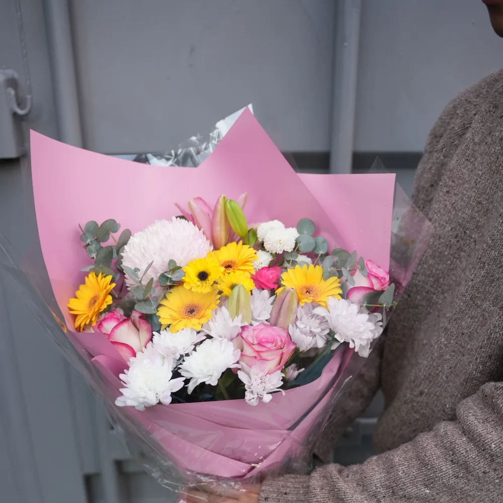 Sunset Blush Bouquet - view 2