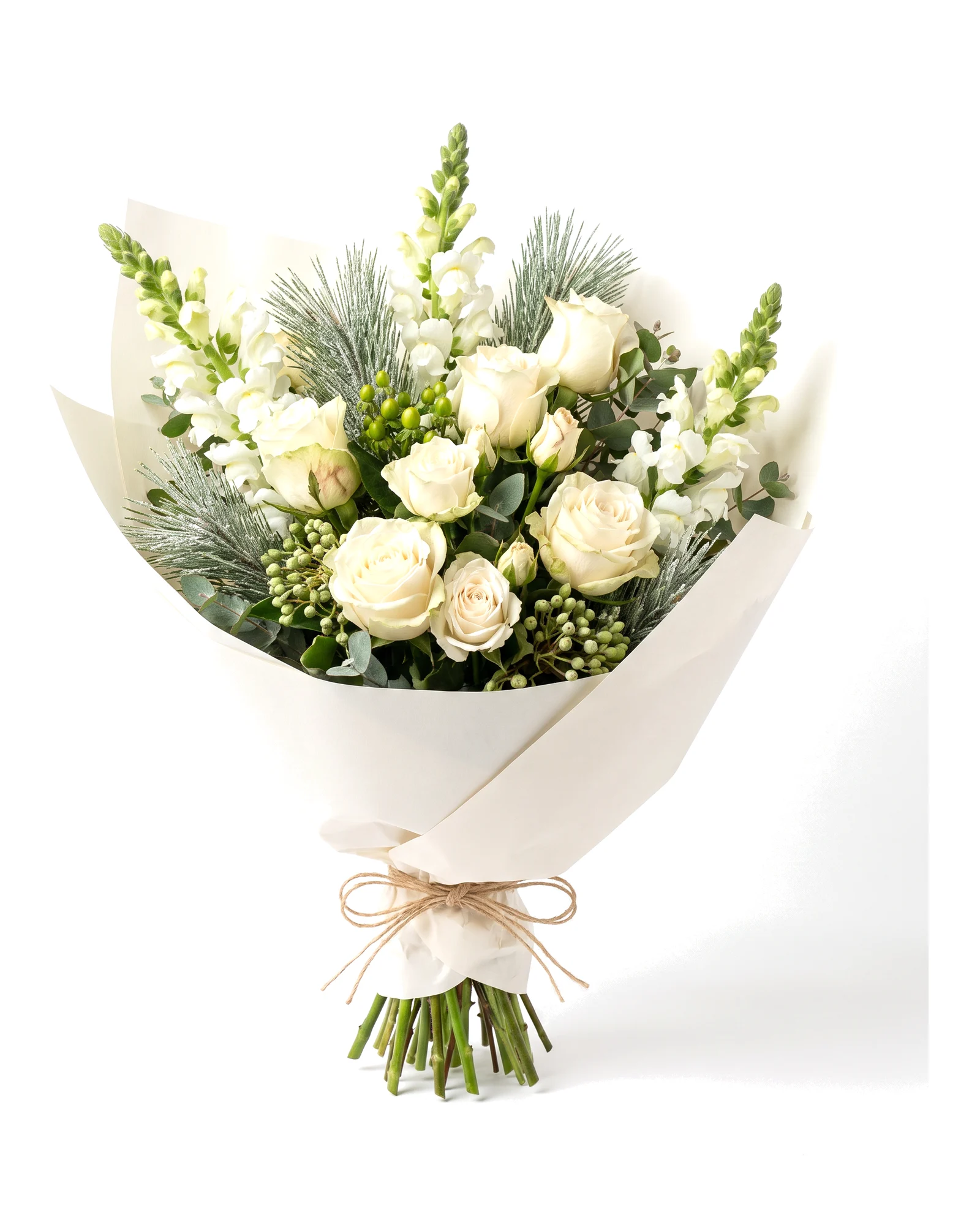 Winter Snow Bouquet